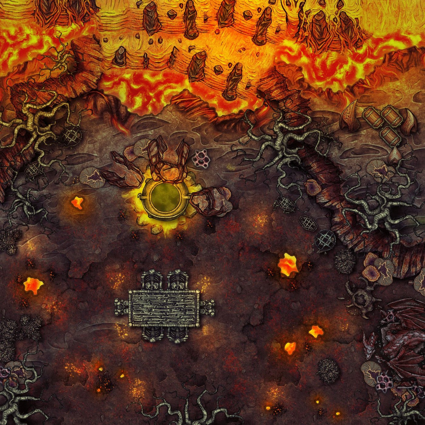 Night Hag Encounter in Hell