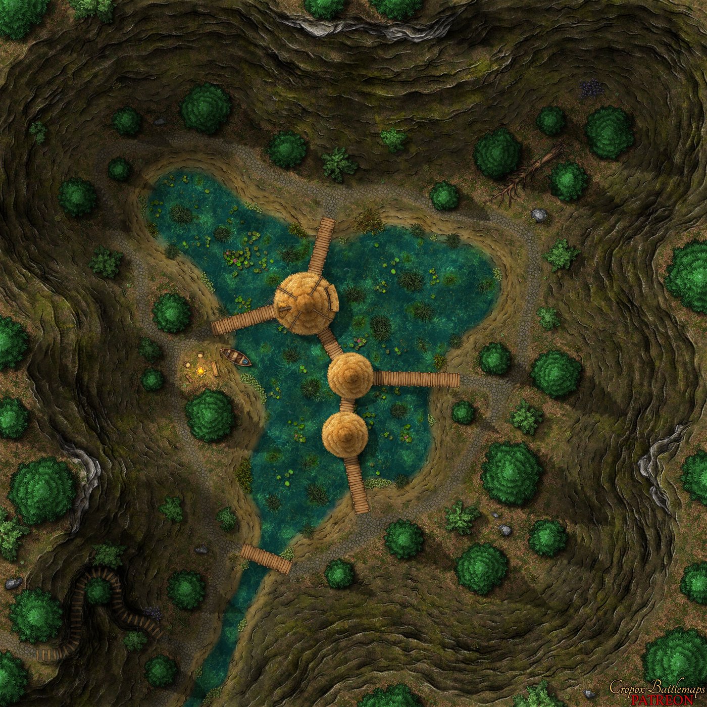 Swamp Settlement 40x40