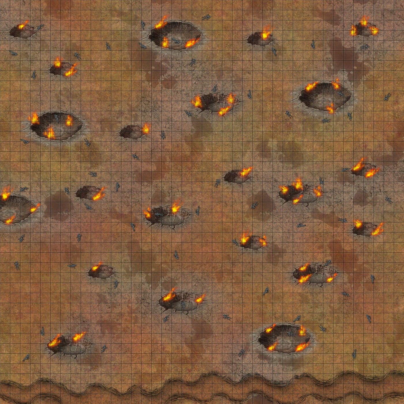 Day 15: Burning Hell (40x40)