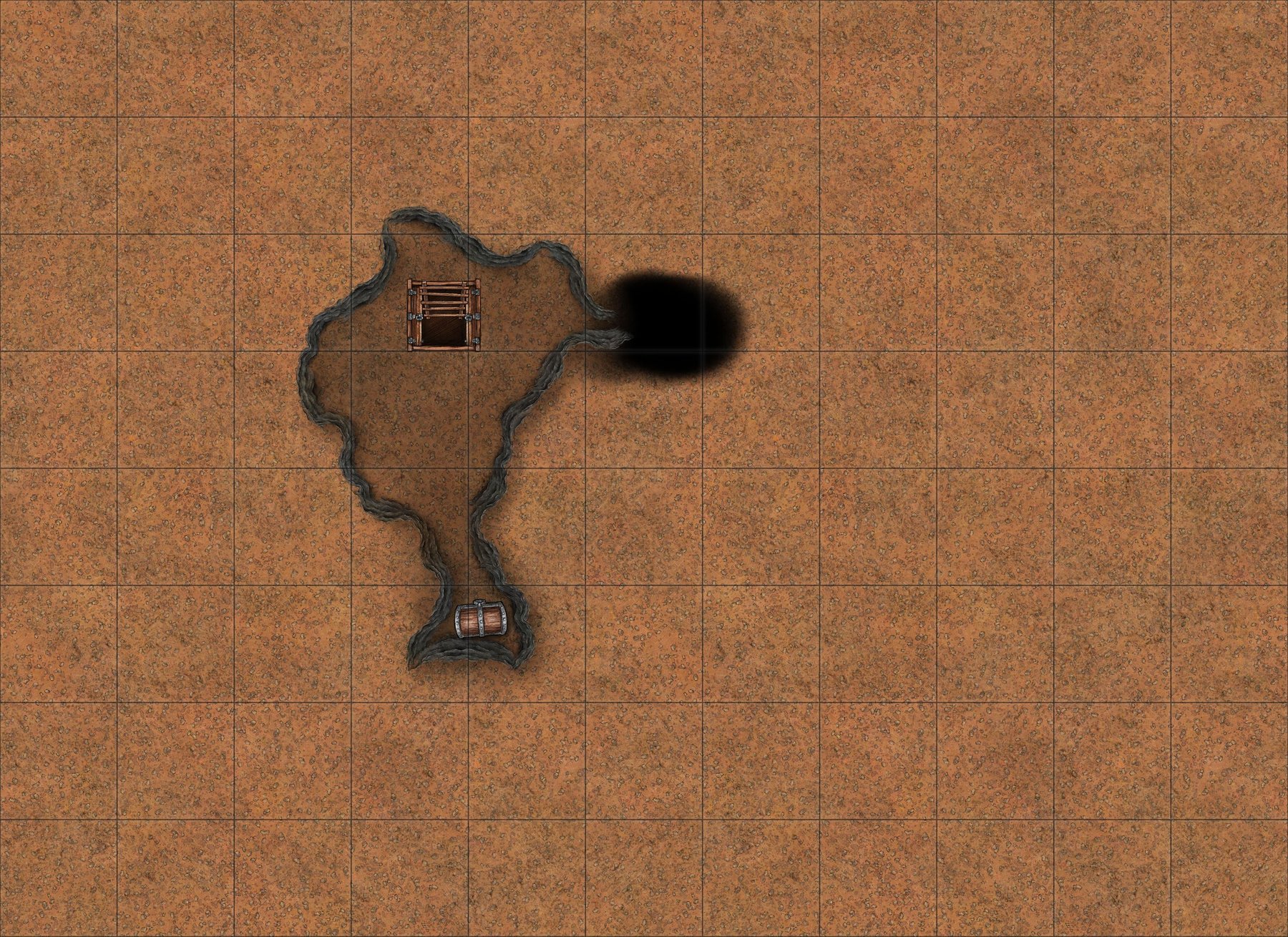 Ruined Farmhouse Basement