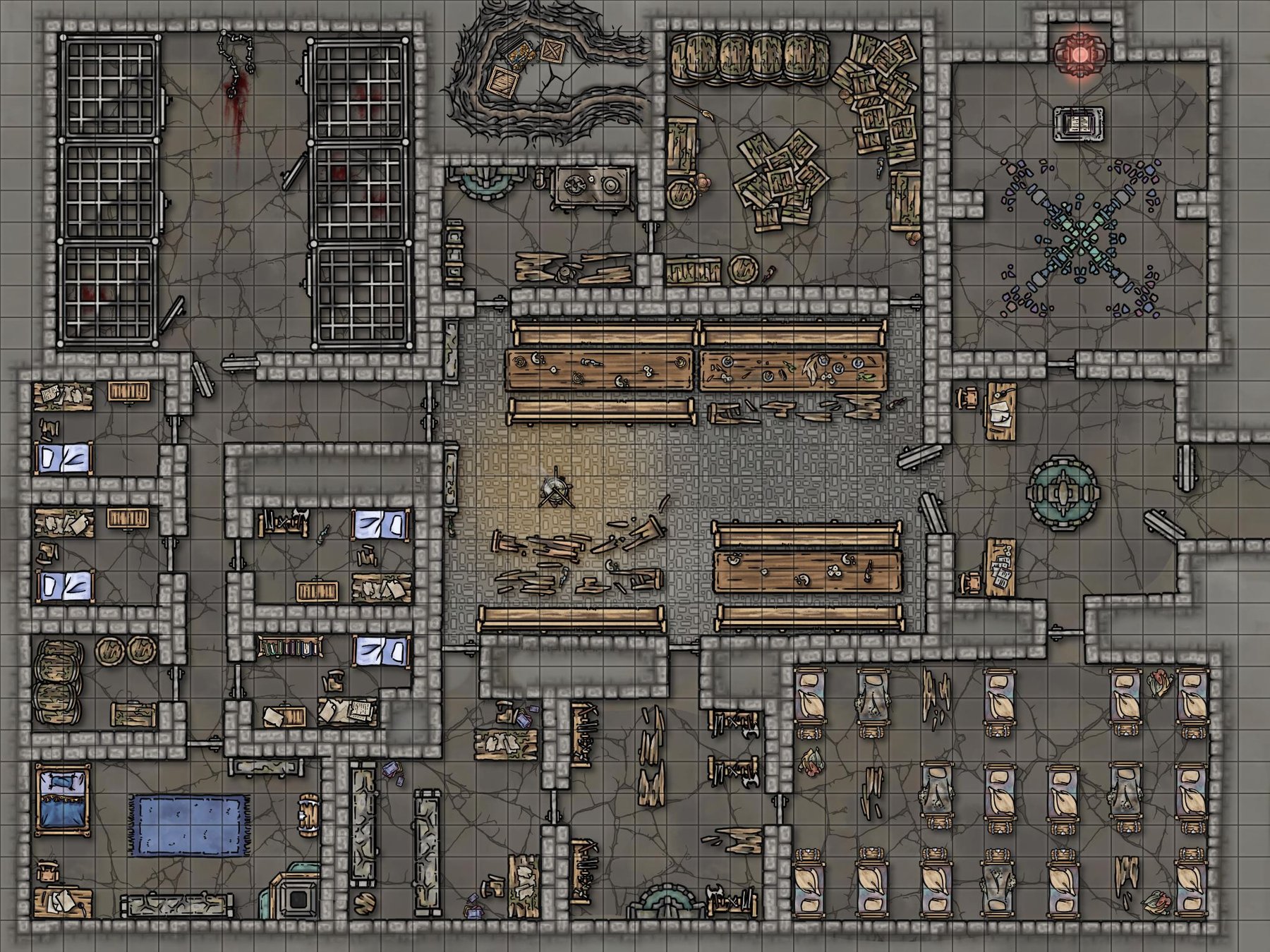 Abandoned dwarven fortress
