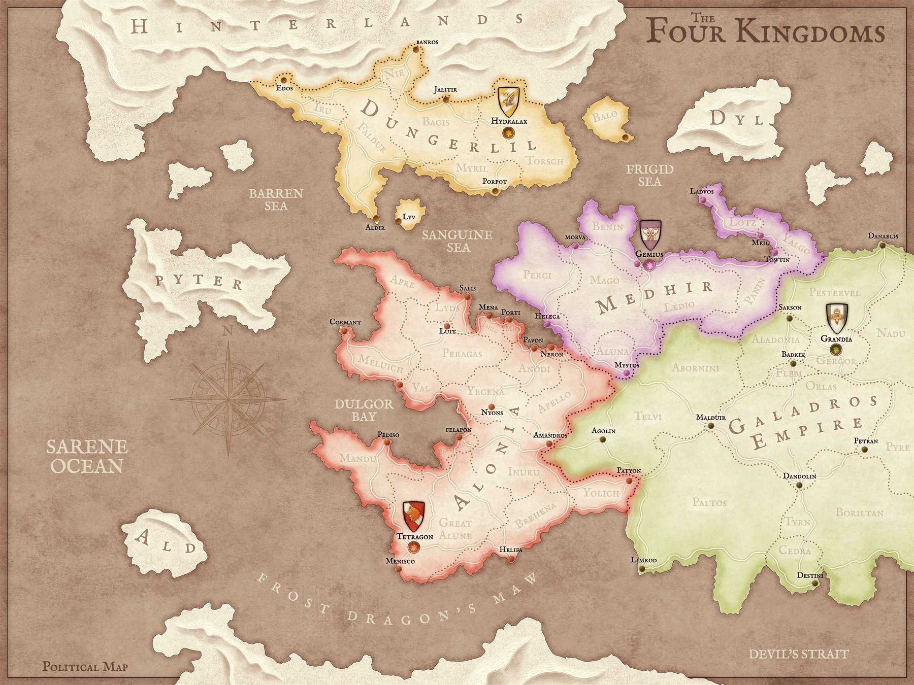 The Four Kingdoms