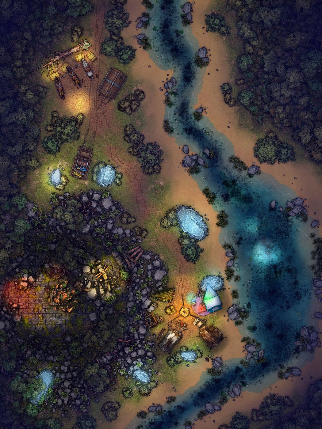 Resting After A Dungeon