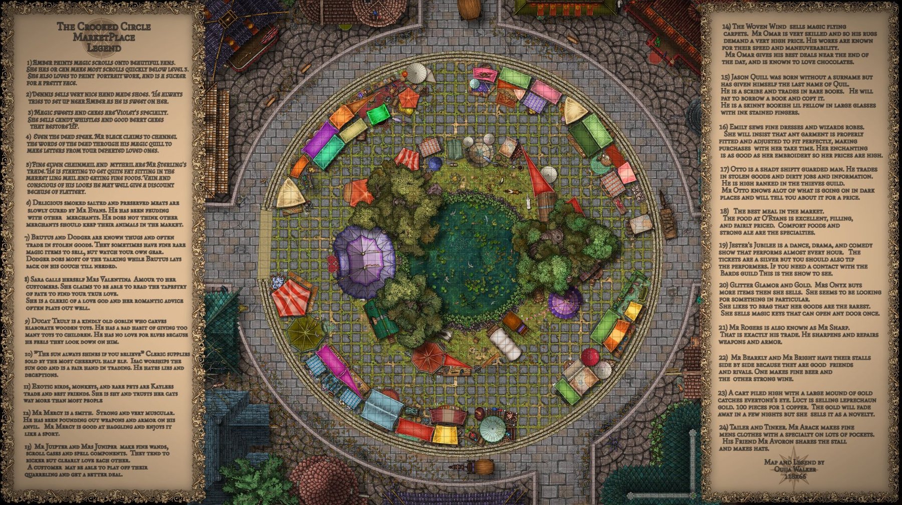 MarketPlace with Legend