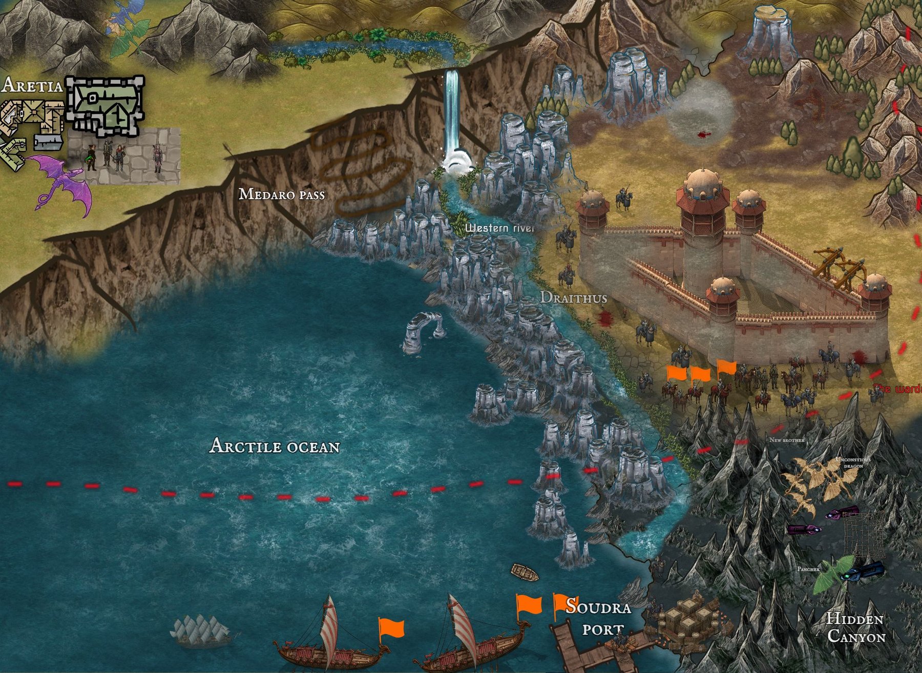 Battle of Draithus Ch 66 POV Violet