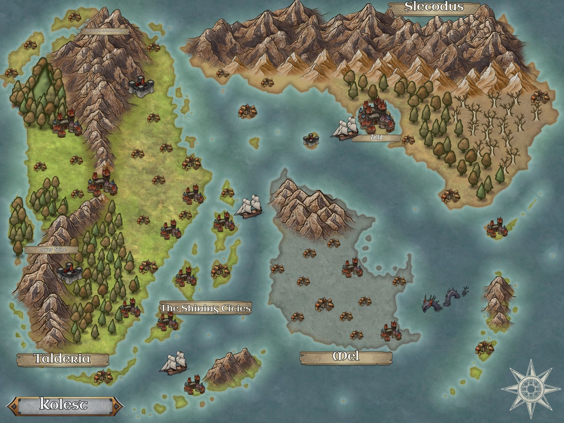 New map