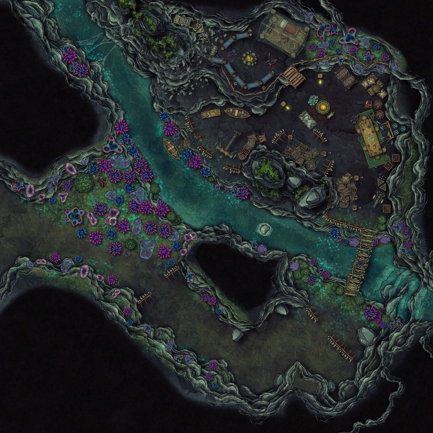 Drow Outpost Underdark