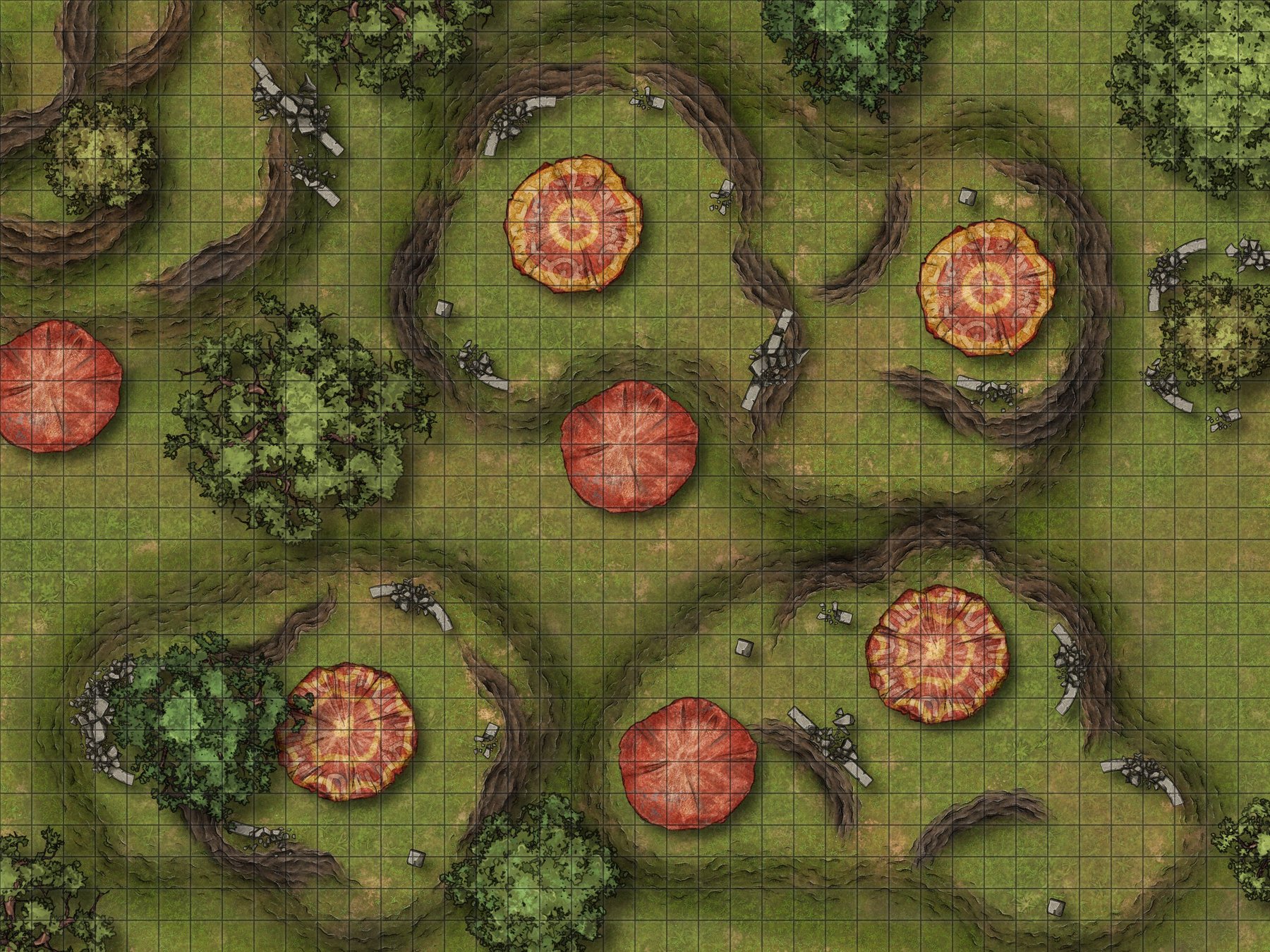 King under Taloncrests camp