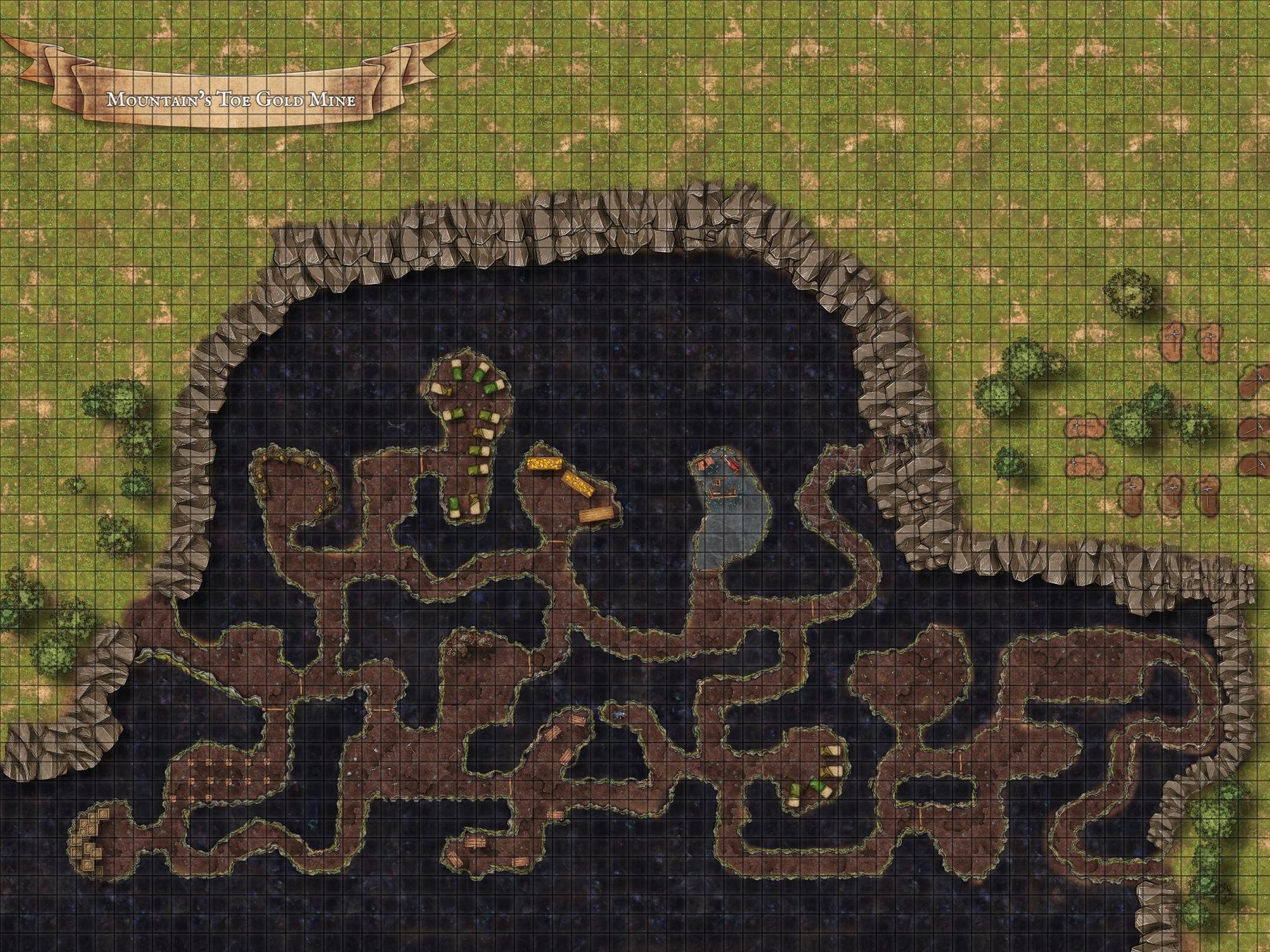 Mountain’s Toe Gold Mine