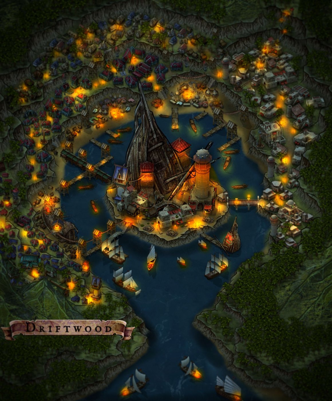 Driftwood, the Pirate City