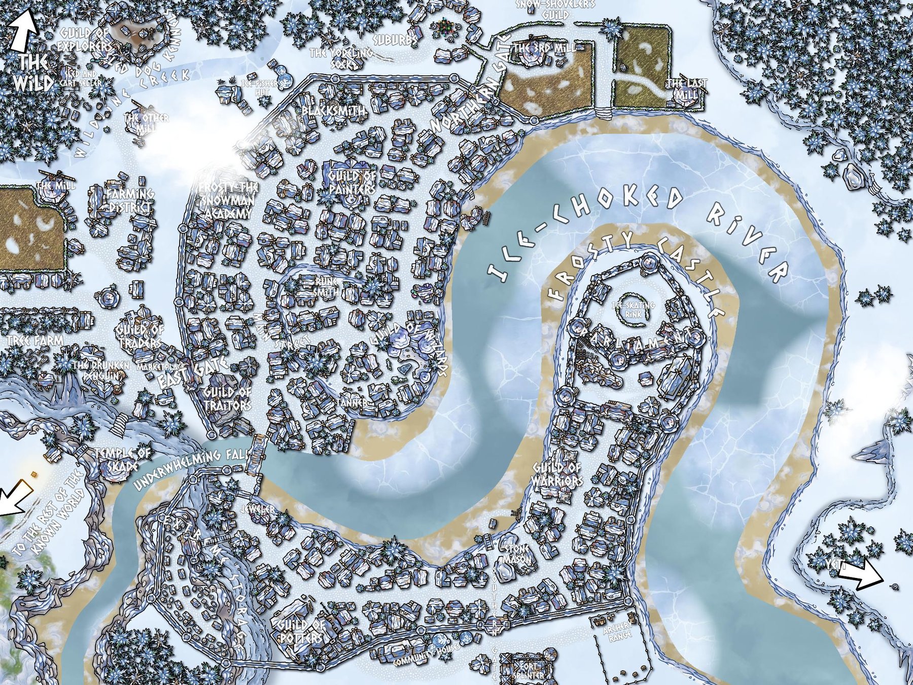 Winter city contest -Meowtography