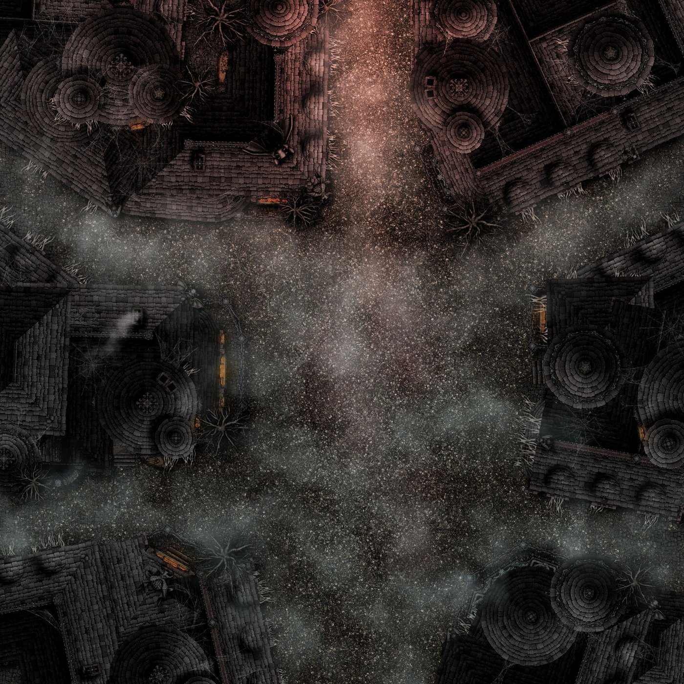 Gothic Town Square (40x40)