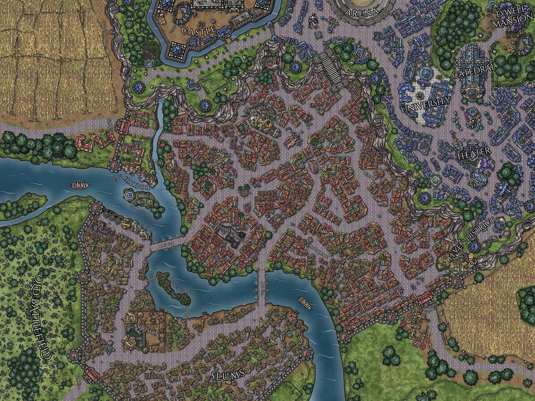 Capital city (DarkWell)