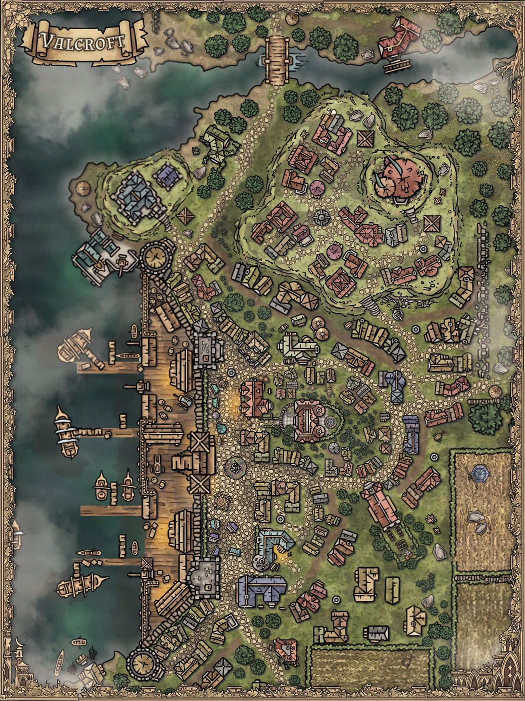 Valcroft, Seaside Port Town