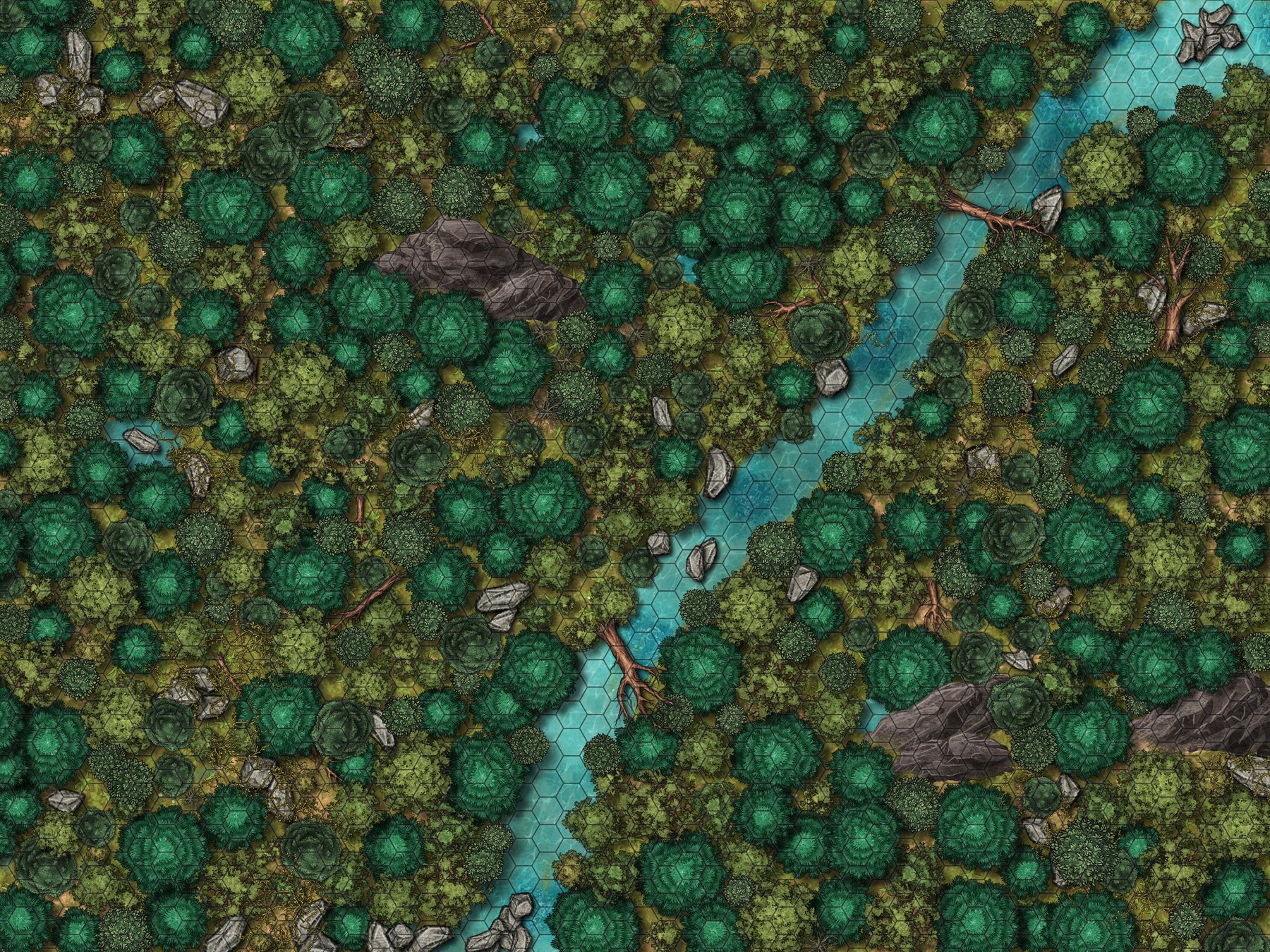 Forest-Tiles-Maps-II