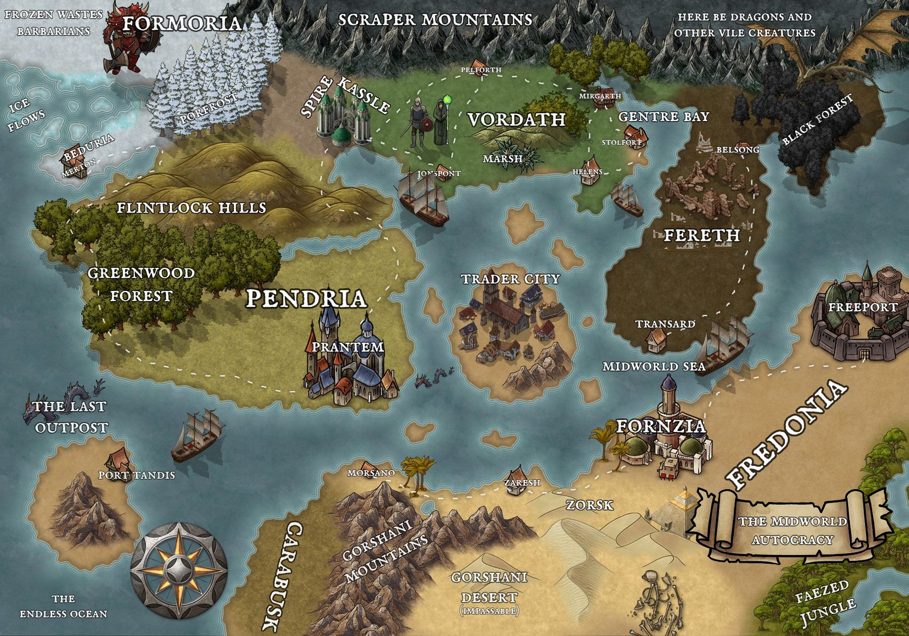 The Midworld Autocracy