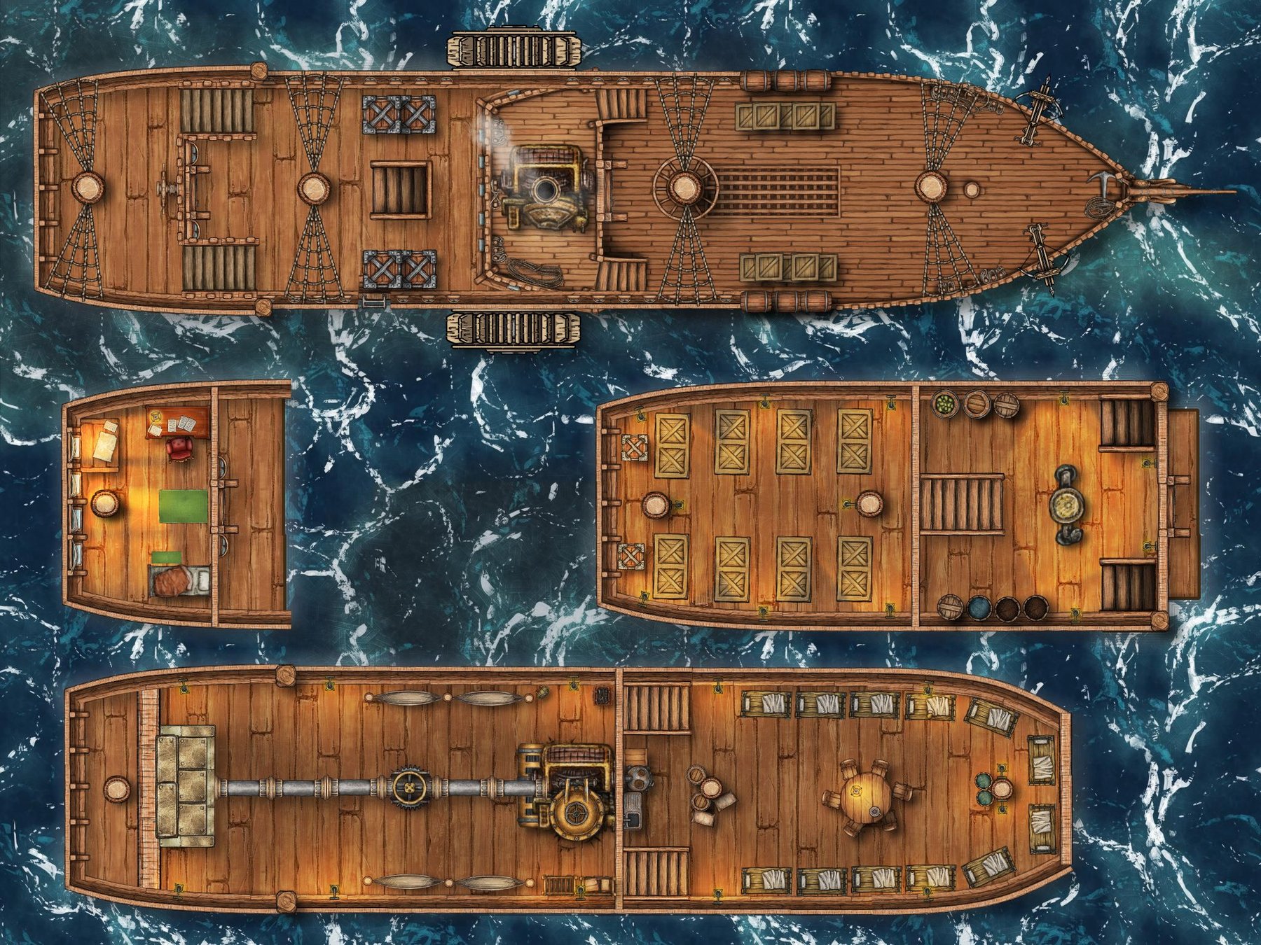 Steam Barge