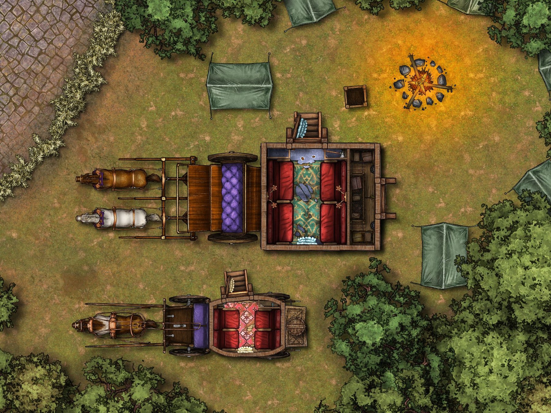 Carriage (inside) 