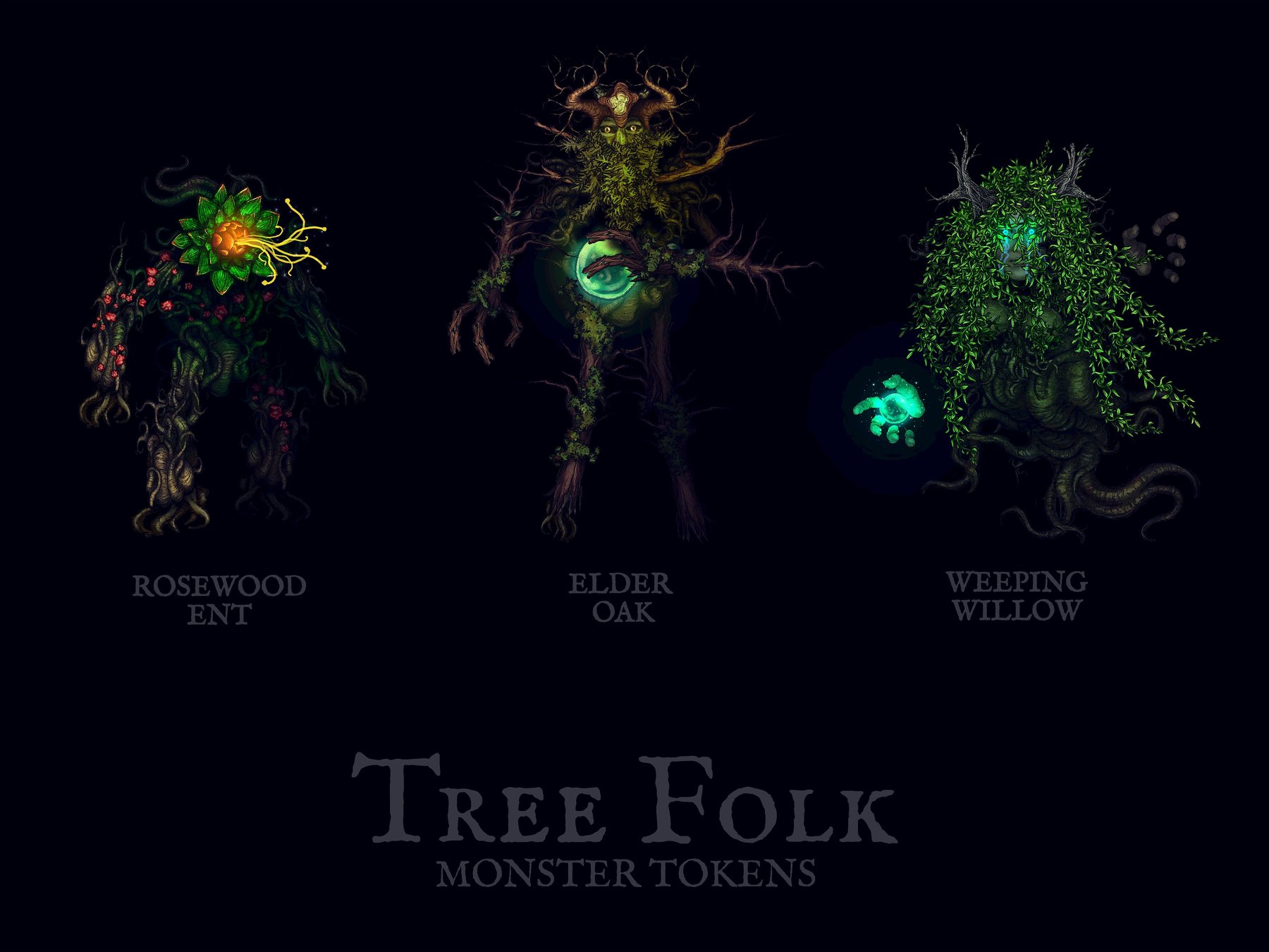 Tree Folk (Monster Tokens)