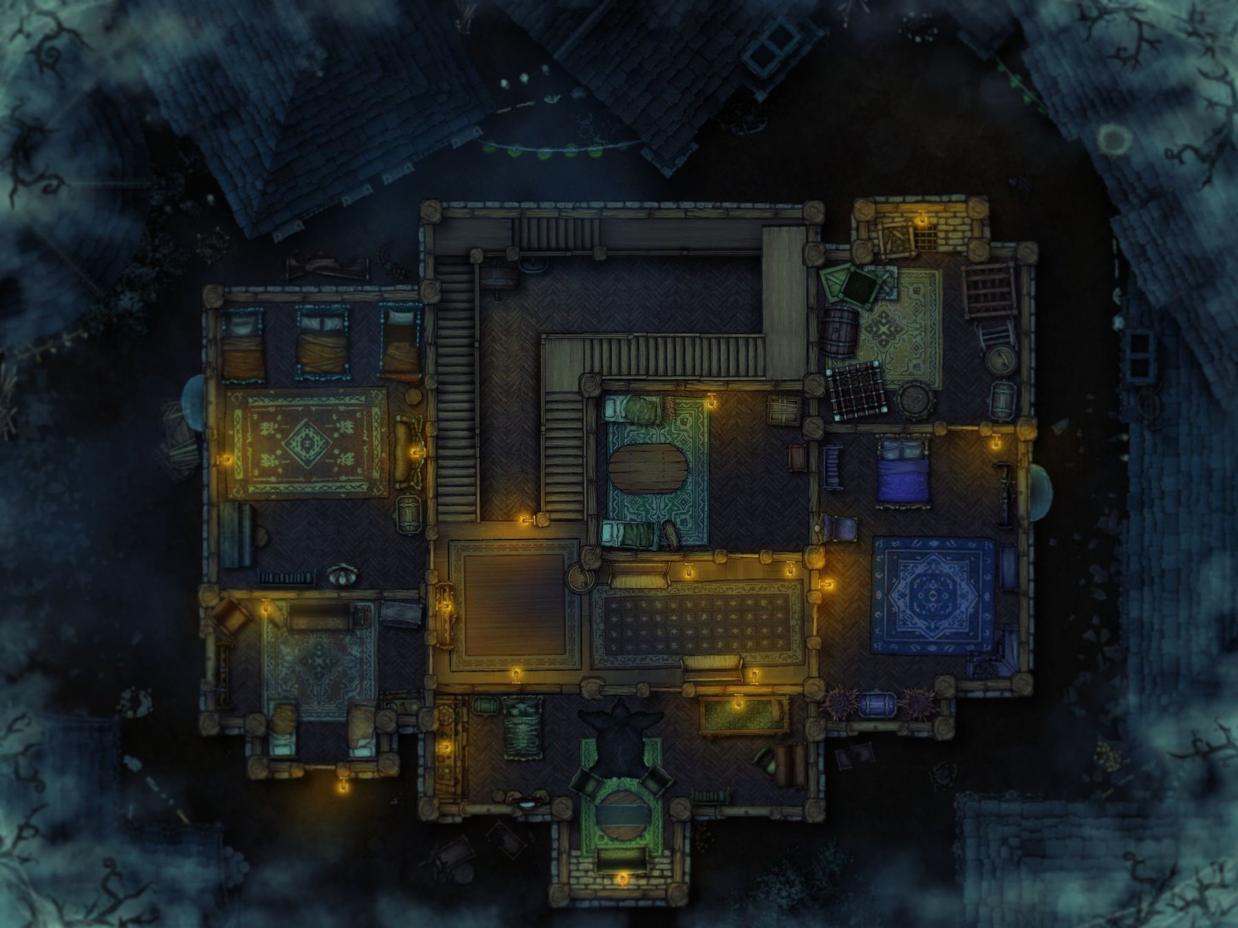 Dark Draughts and Deep Delights Second Floor