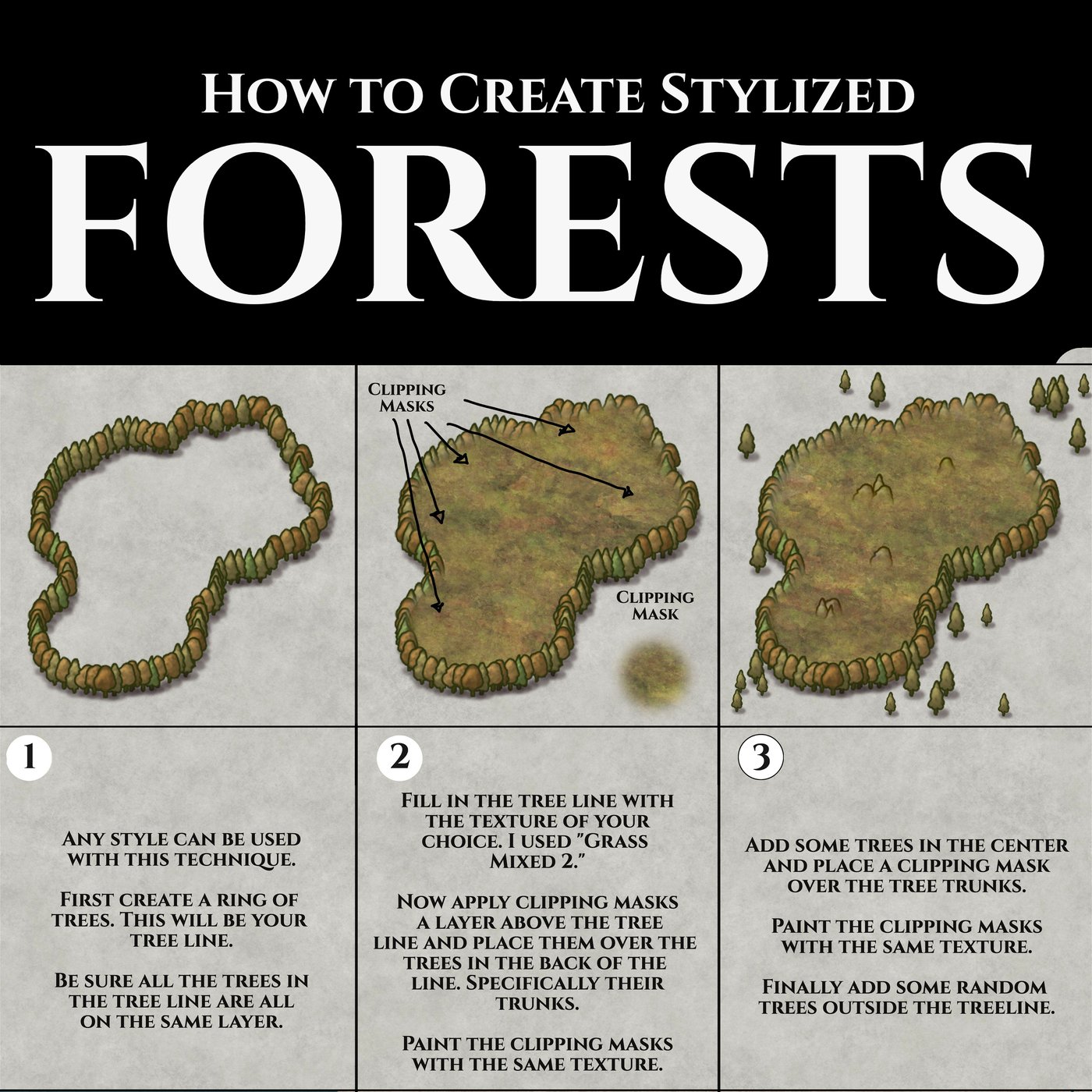 Guide: How to Create Stylized Forests