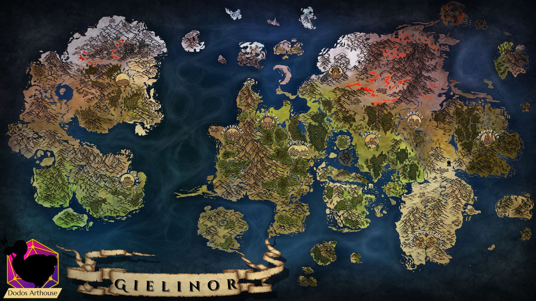Gielinor - OSRS - Worldmap Commission