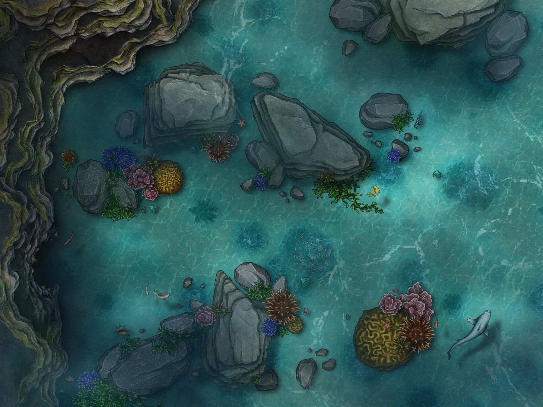 Ocean Terrain View