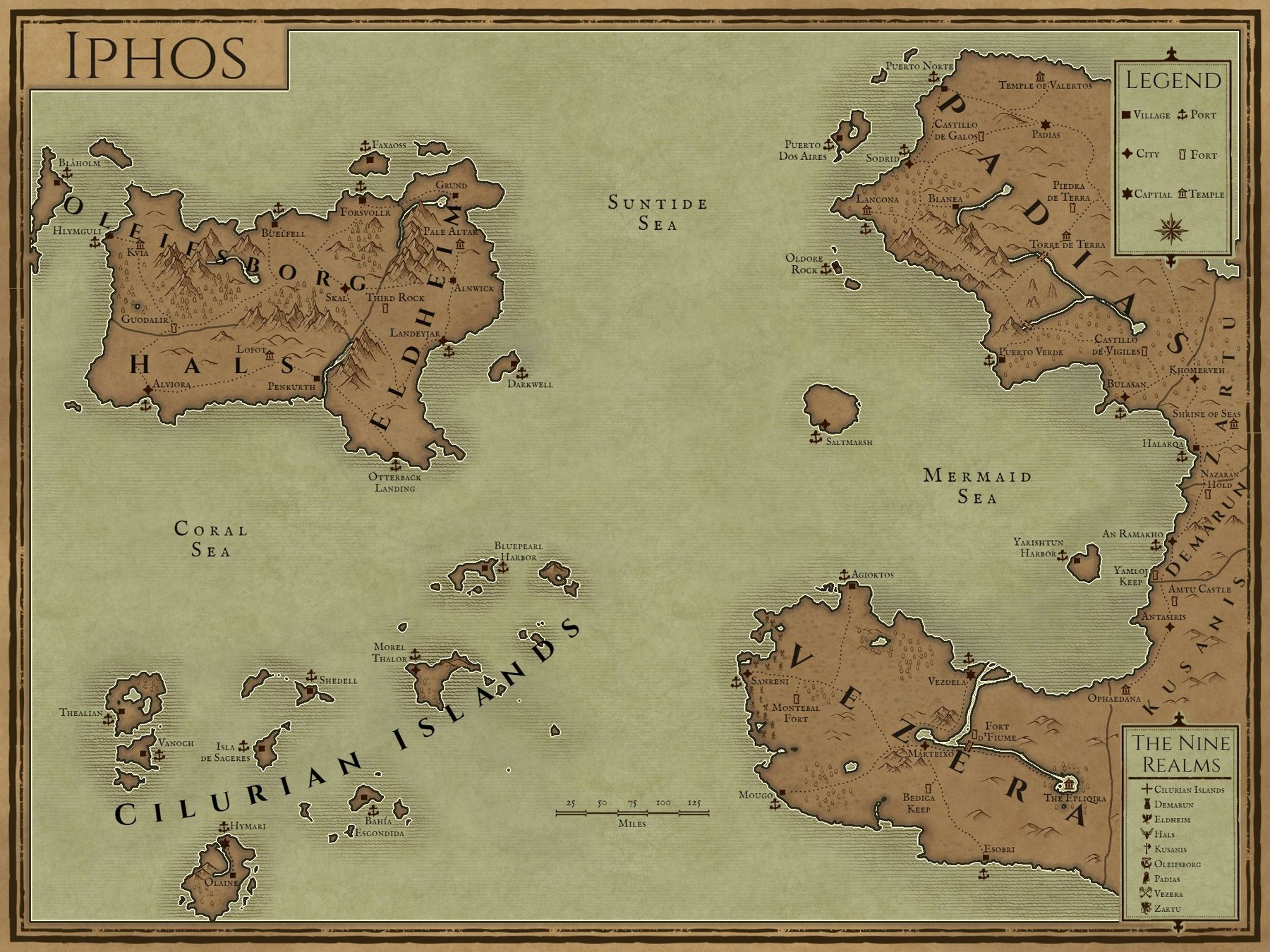 Iphos Regional Map