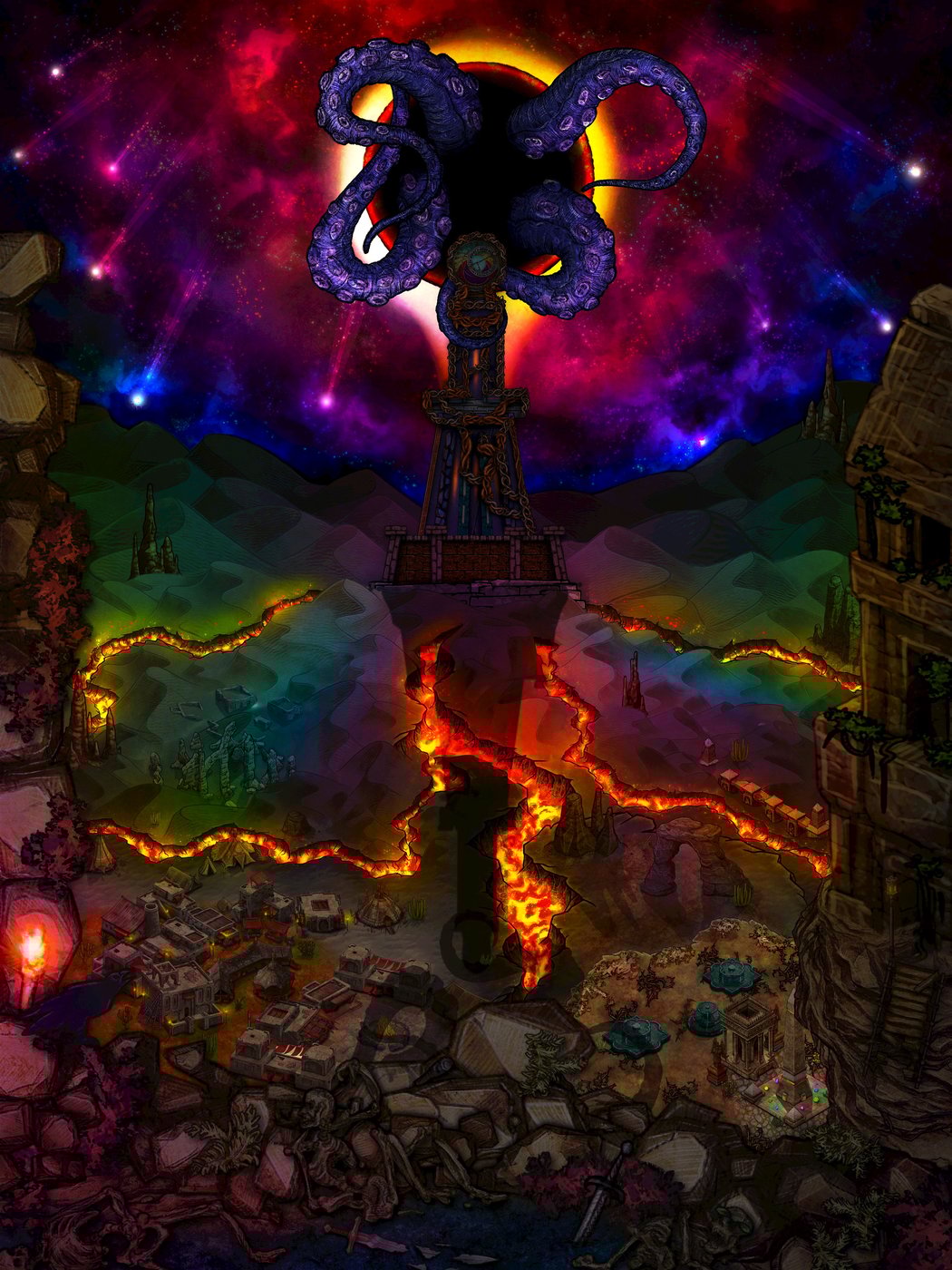 Invasion of the Cosmic God