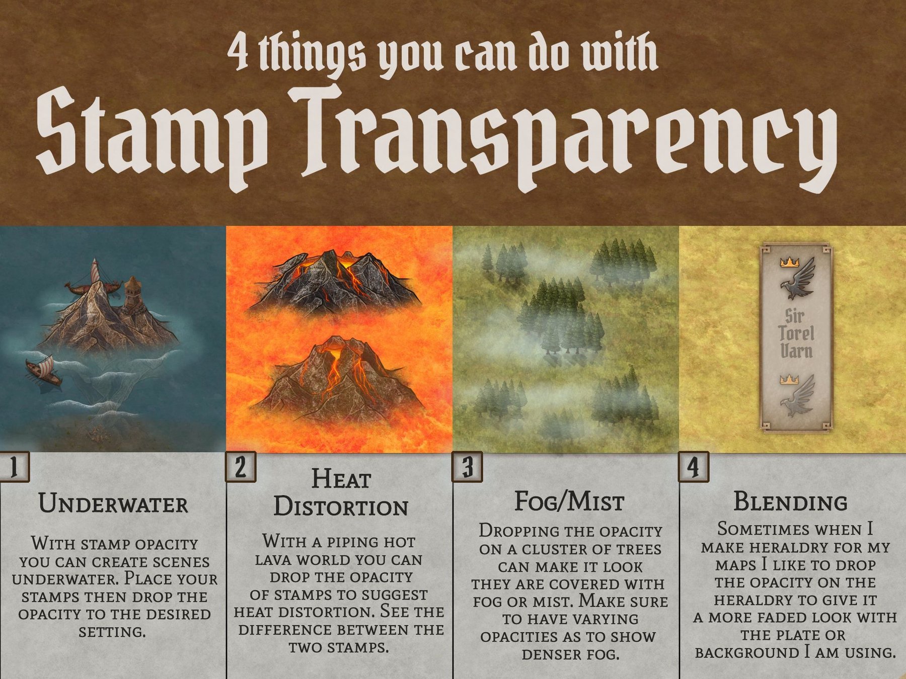 Stamp Transparency Image Guide