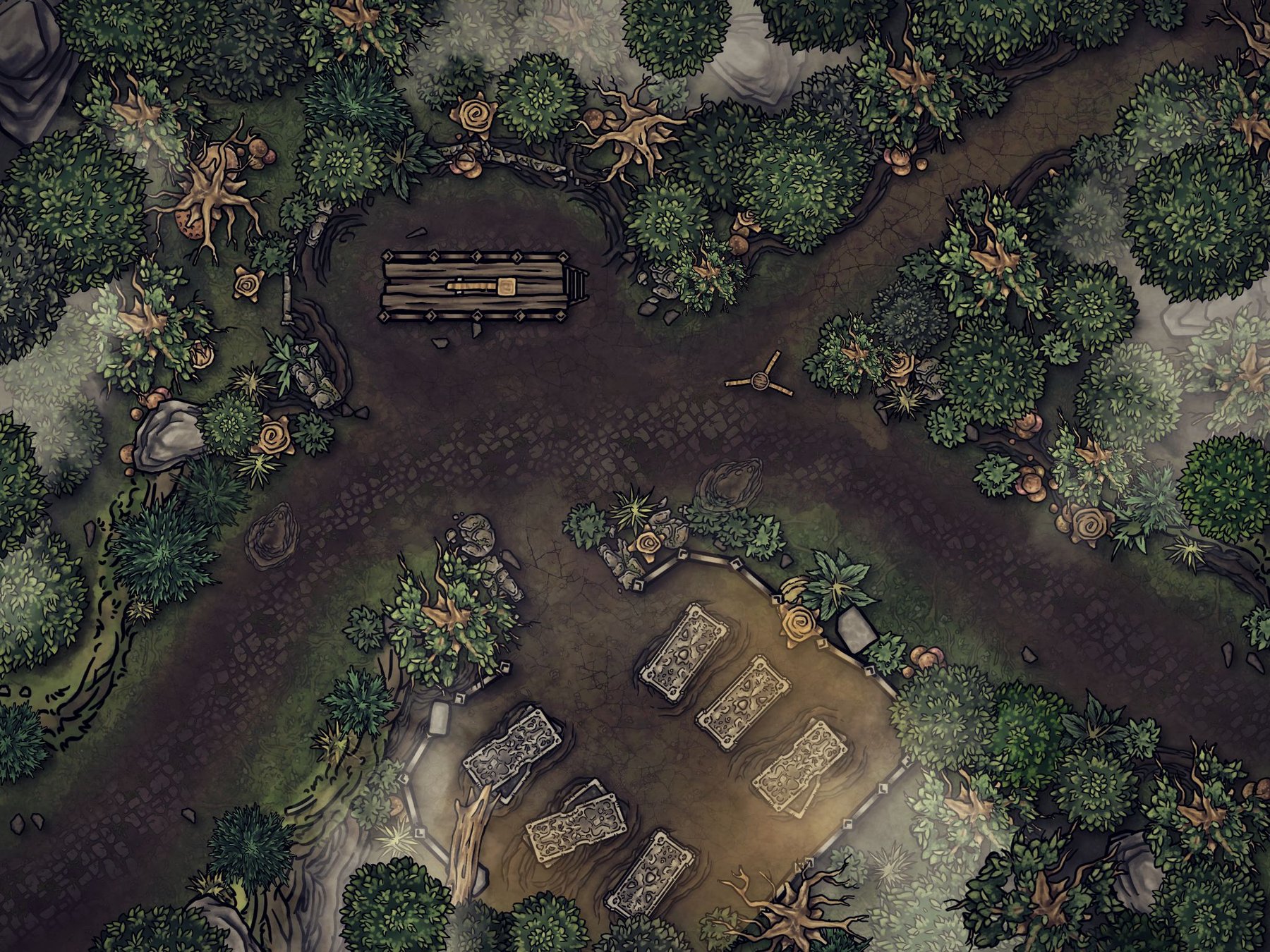 River Ivlis Crossroads (20x15)