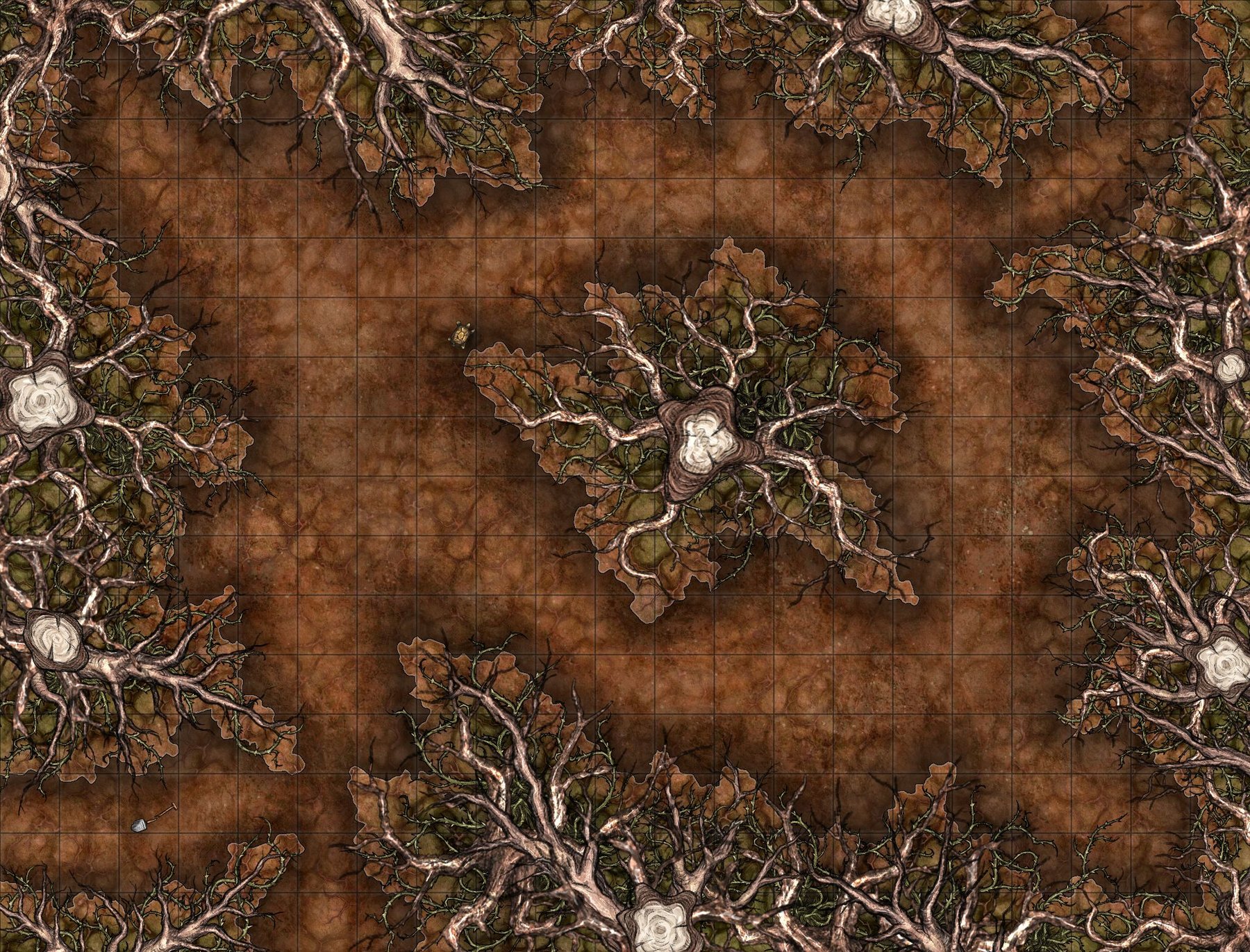 Overgrown Tunnel Editable