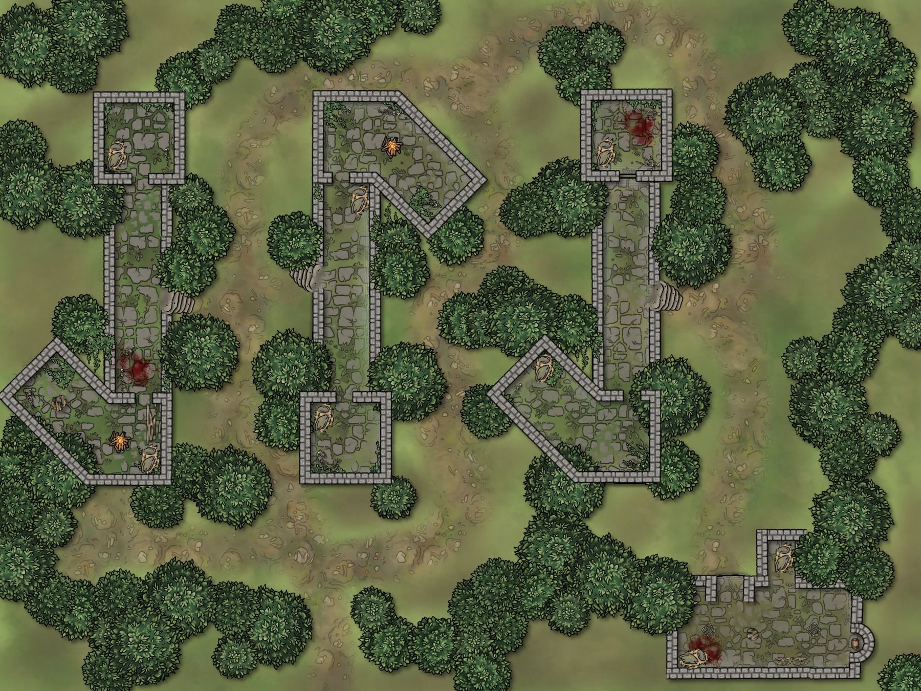 ruins - barracks