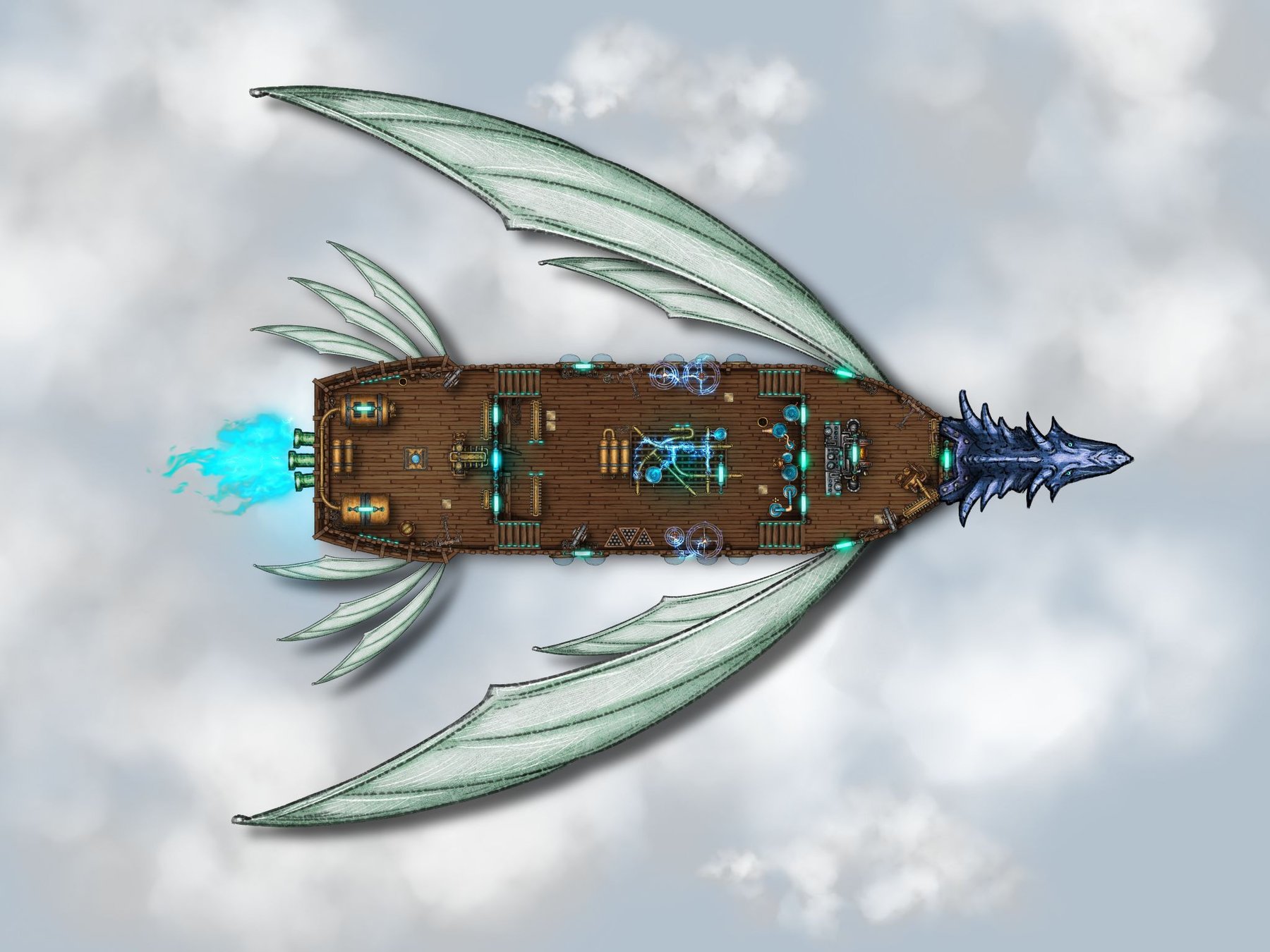 The Dragon Airship