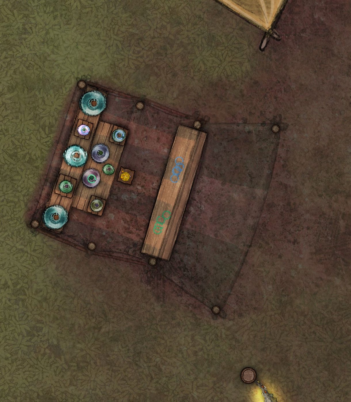 Wandering Bazaar: Ring Toss Game