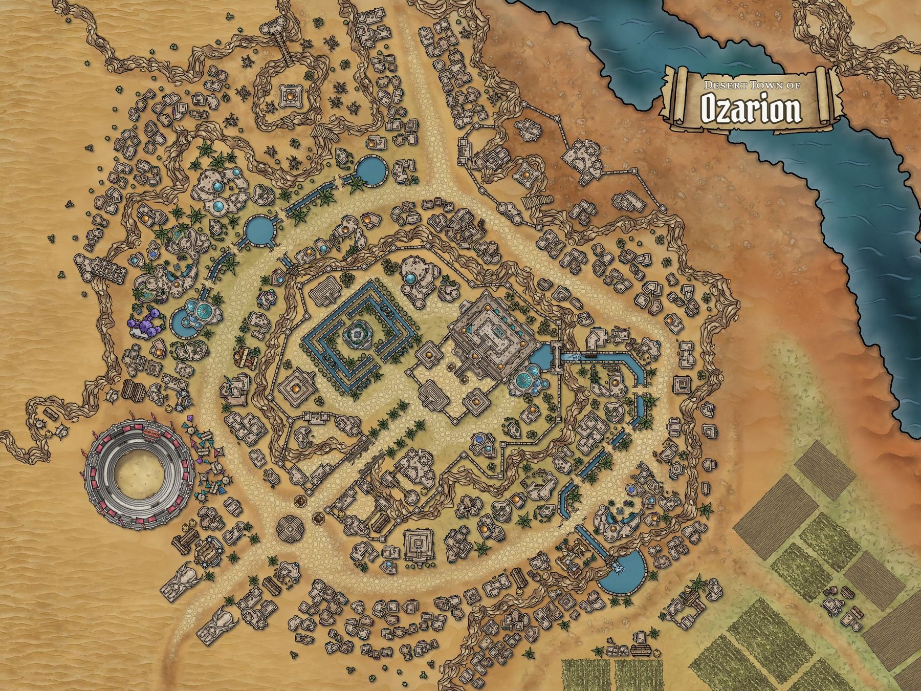 Desert Town of Ozarion
