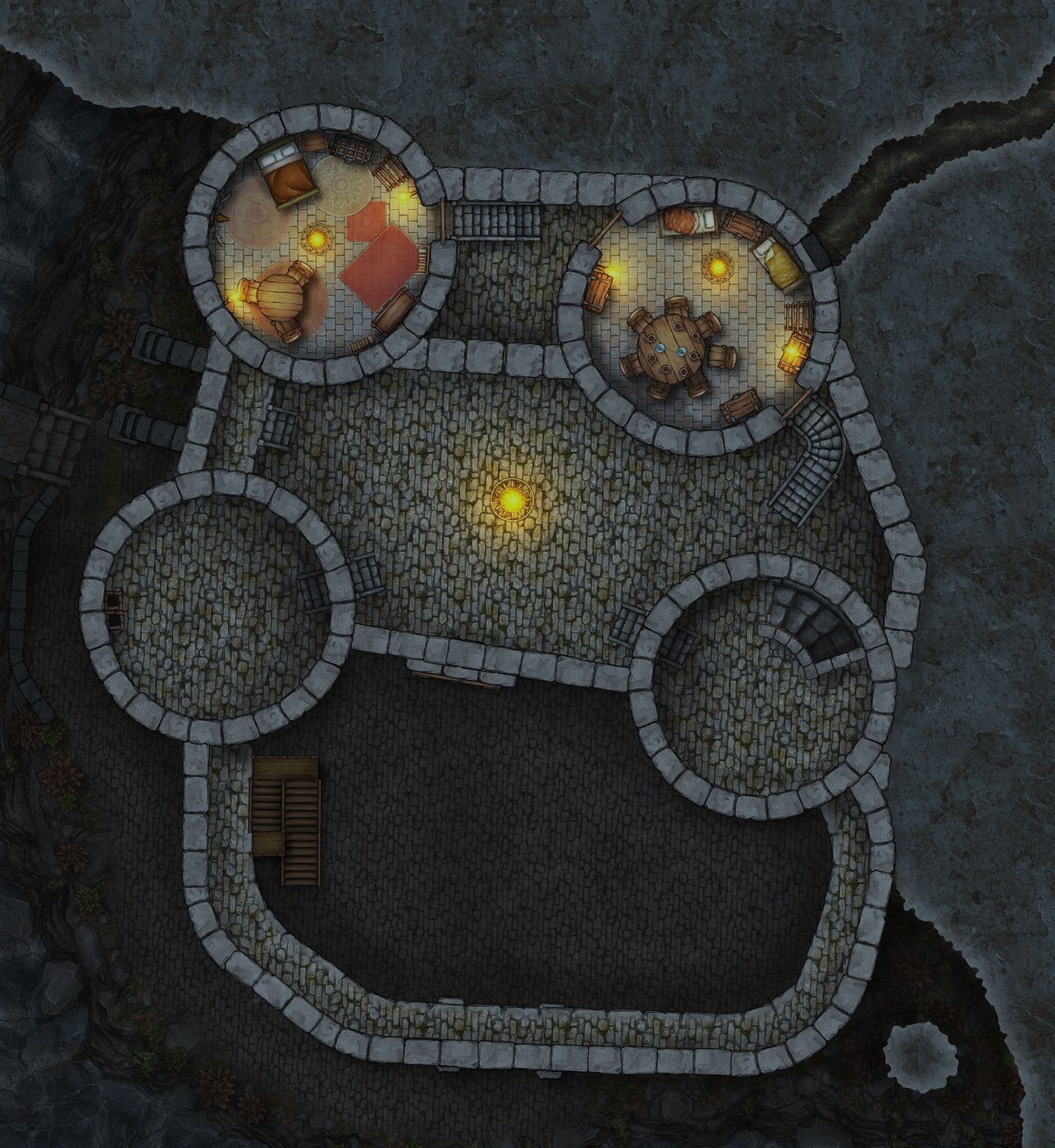 Fort-in-a-cave Level 2