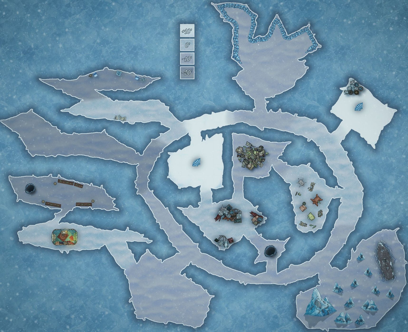 Iceberg Ice Tunnels 3