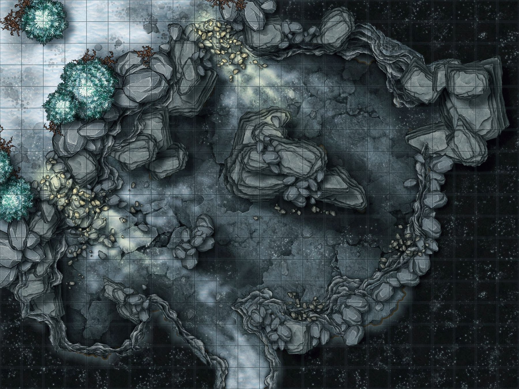 Snowy Cave