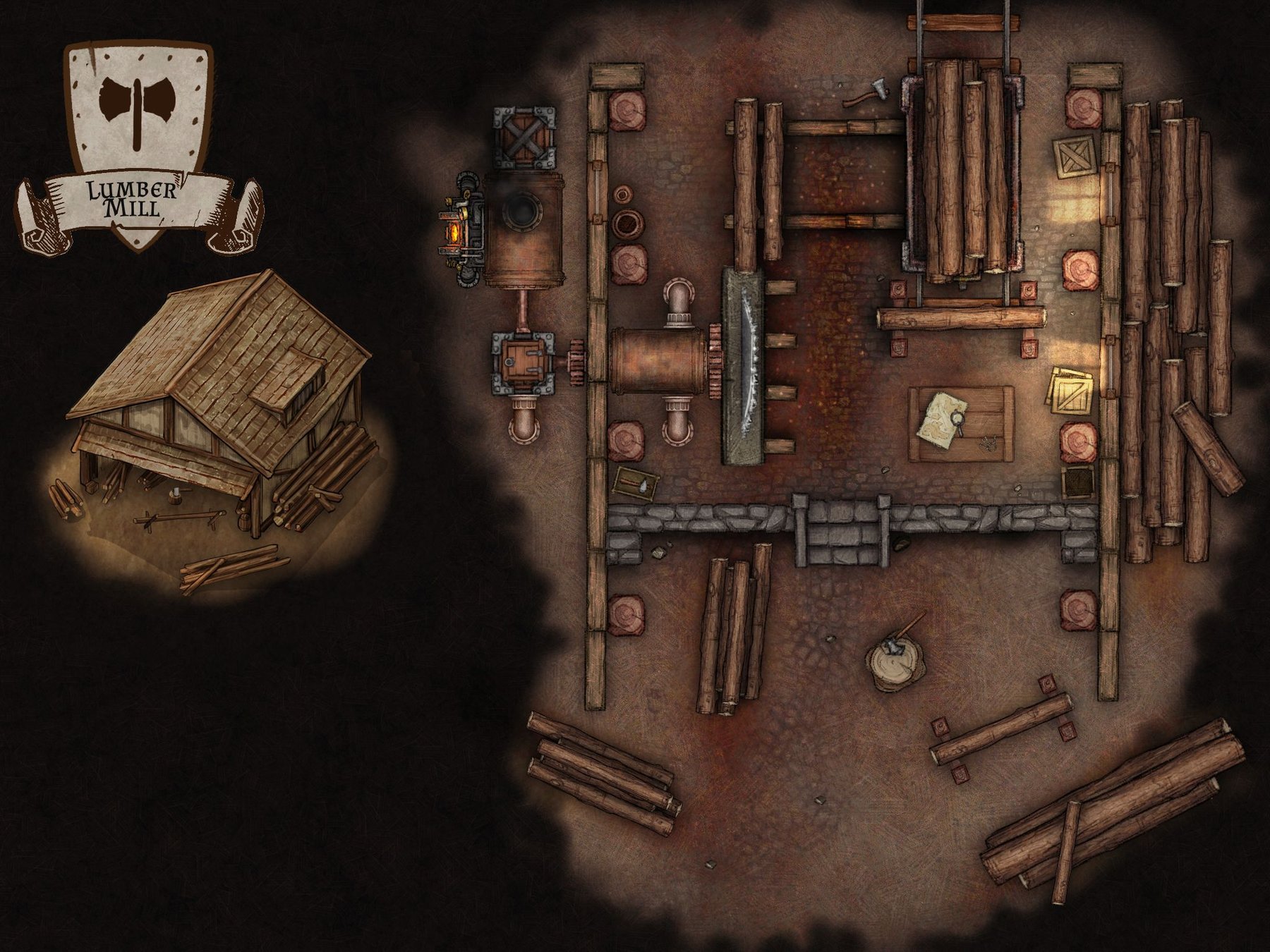 Lumber Mill Encounter