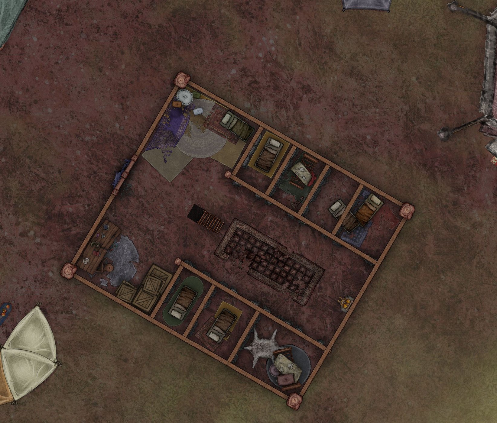 Wandering Bazaar: Common House 1st Floor