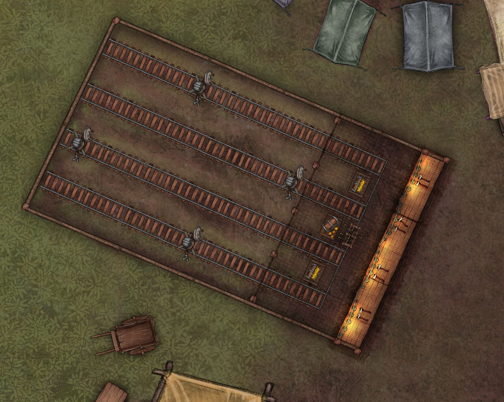 Wandering Bazaar: Ax Throw Game