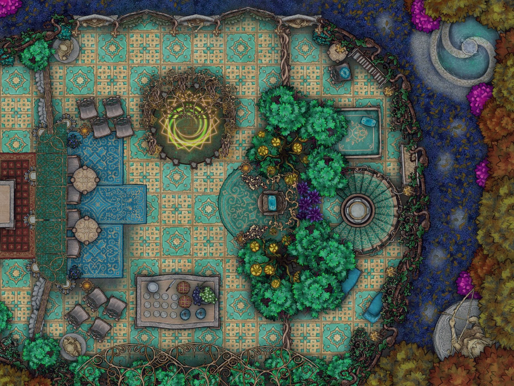 Elven Throne room