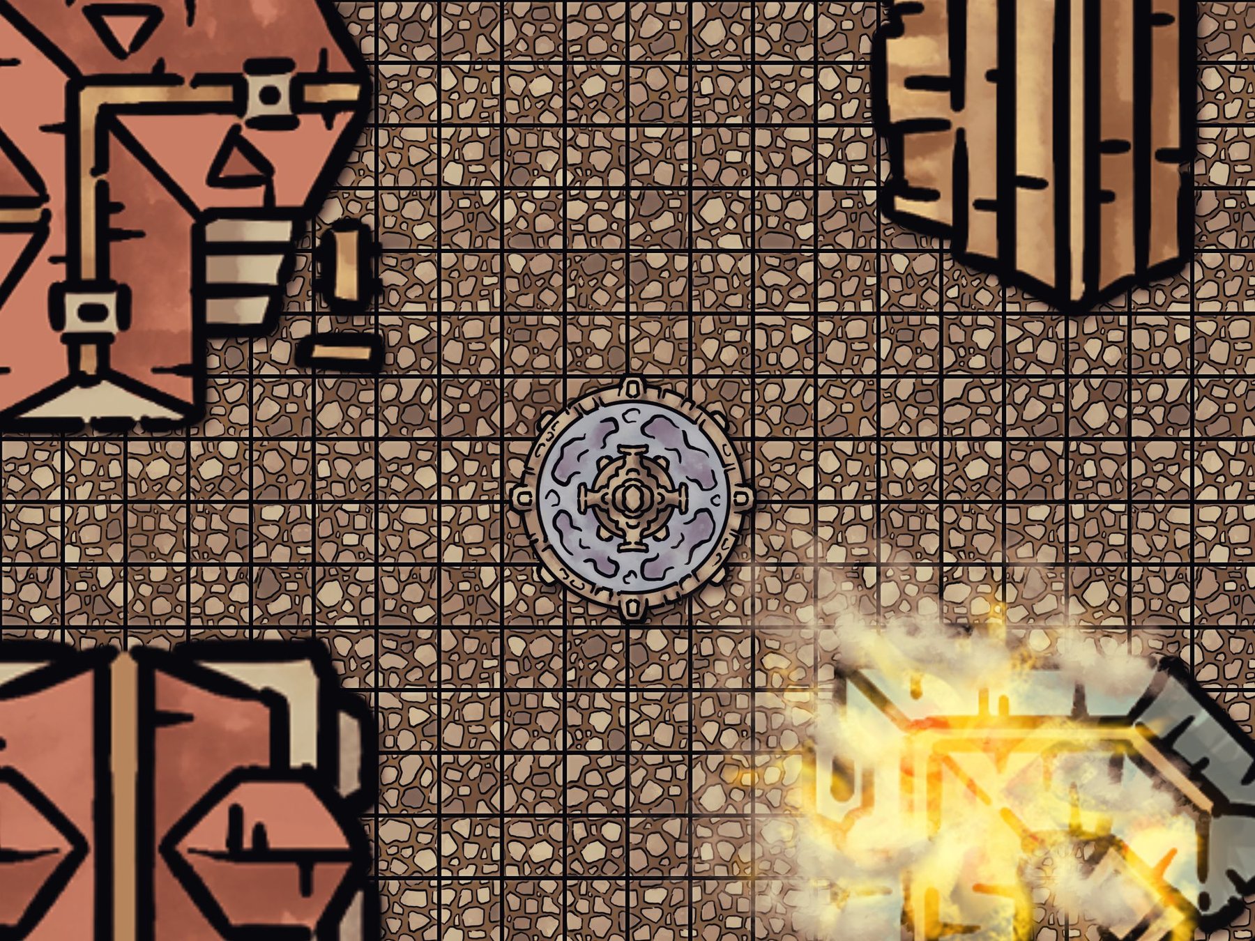 Possessed Battle Map