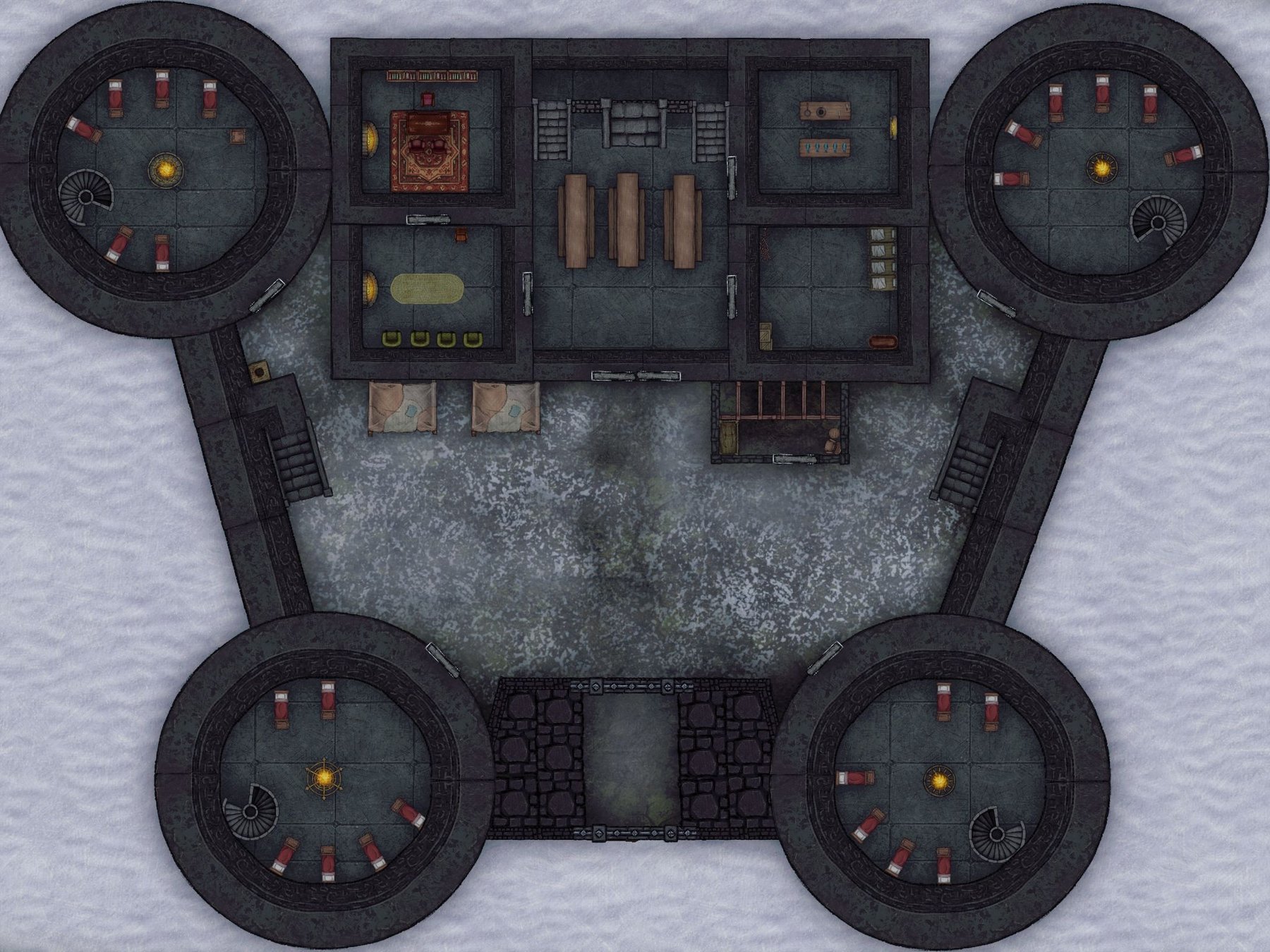 Keep @ Caer-Dineval Floor 1