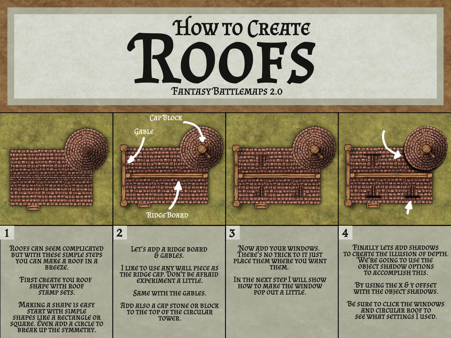 Guide: How to Create Roofs