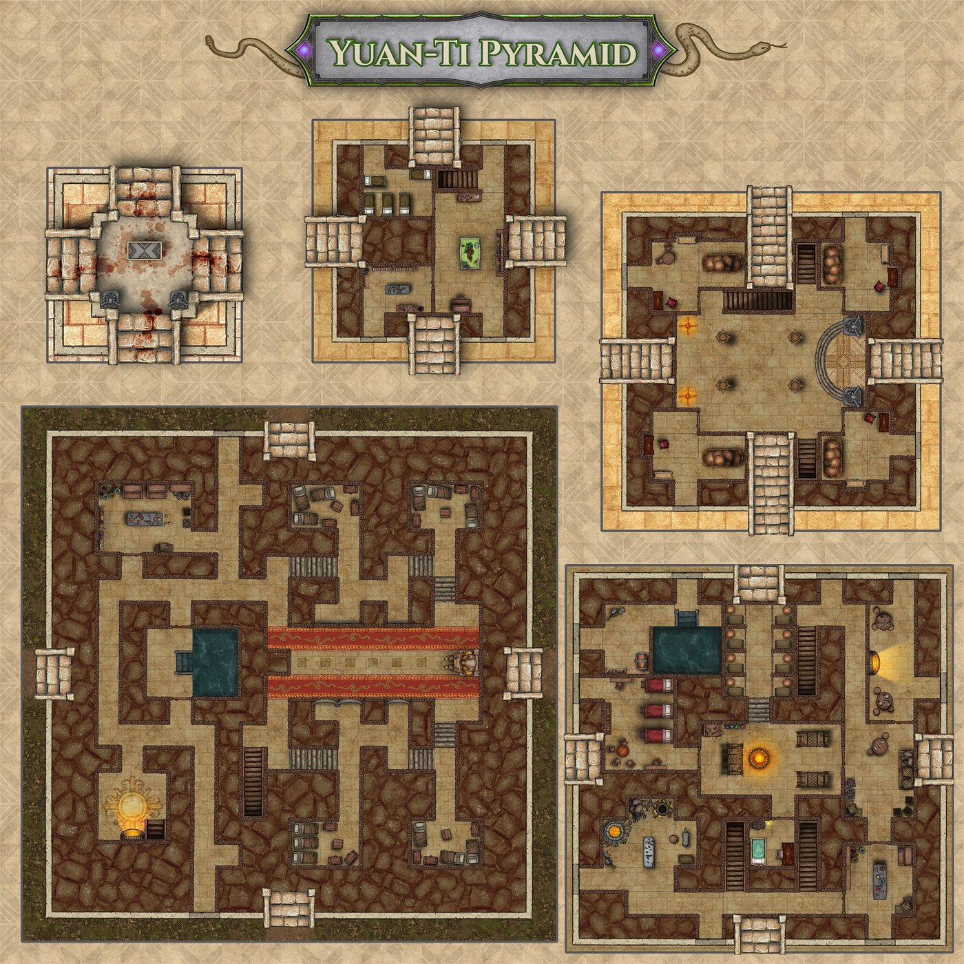 VGtM Yuan-Ti Temple Pyramid