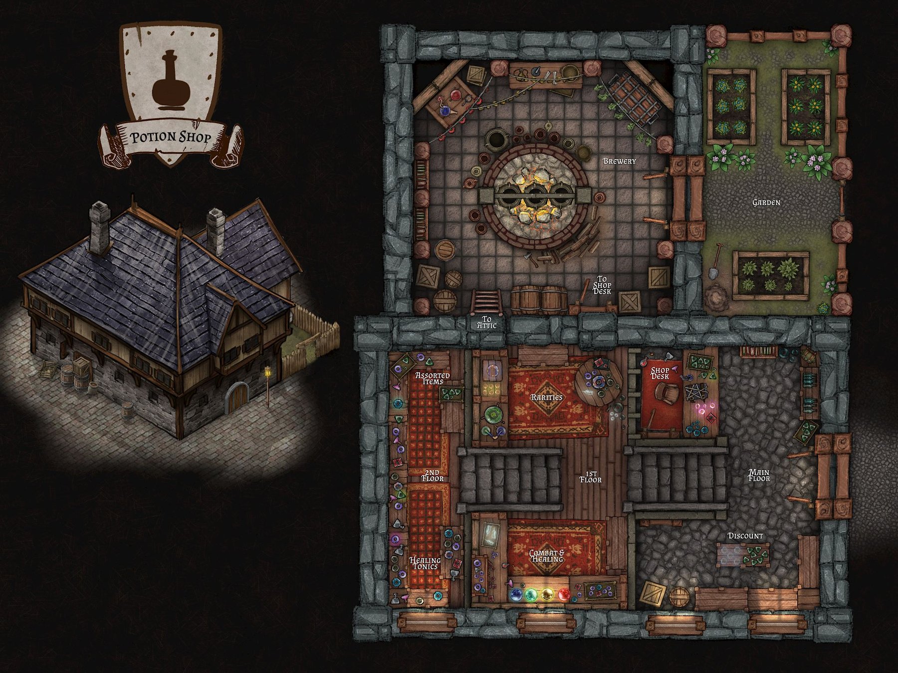 Potion Shop Encounter 