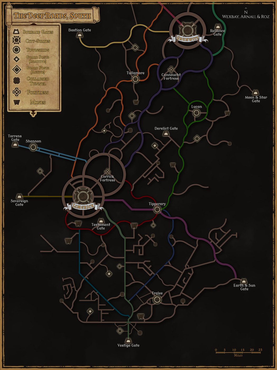 The Deep Roads, South