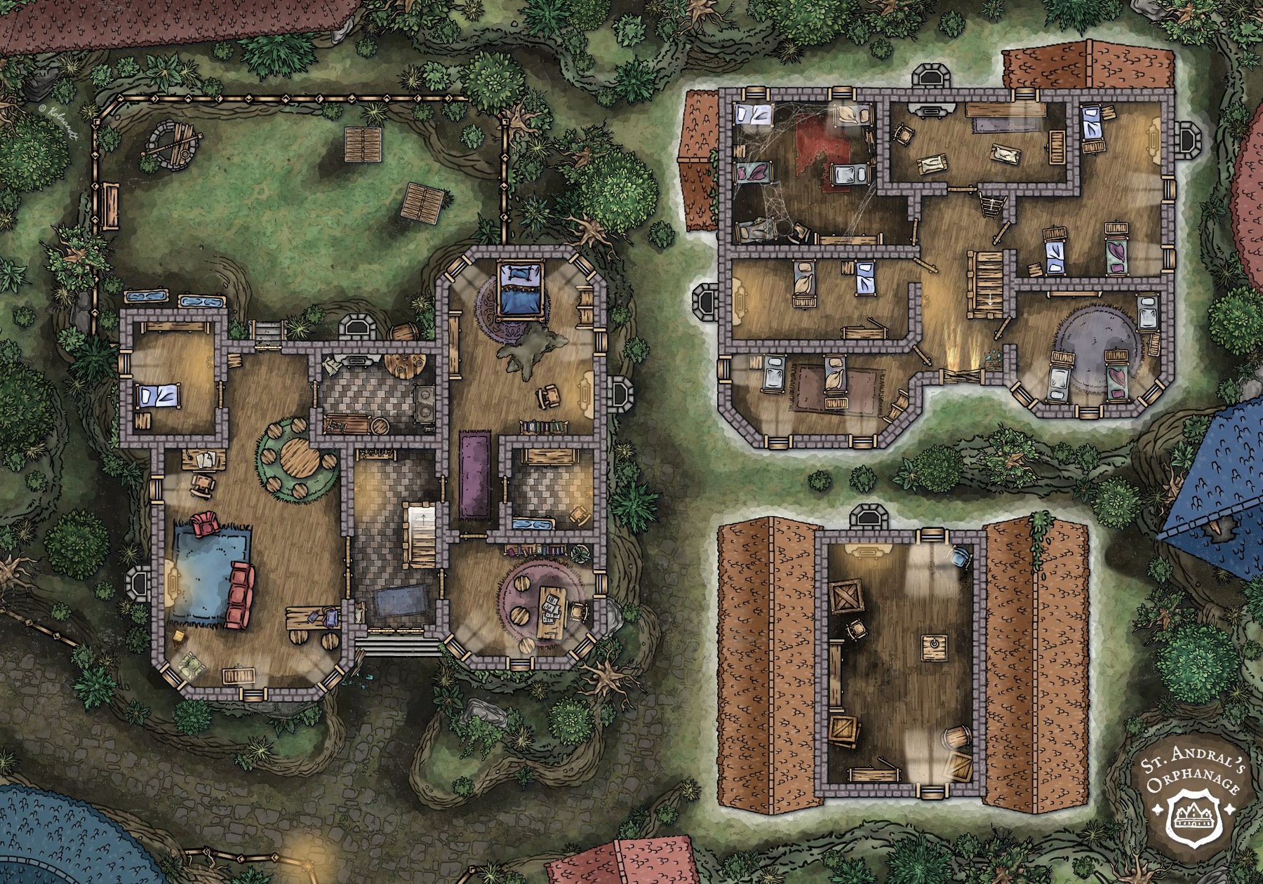 St Andrew's Orphanage (40x28)